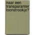 Naar een transparanter loonstrookje?