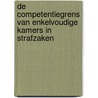 De competentiegrens van enkelvoudige kamers in strafzaken door W.M. de Jongste