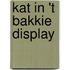 Kat in 't bakkie display