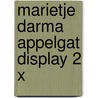 Marietje Darma Appelgat display 2 x door L. Rood