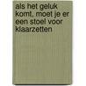 Als het geluk komt, moet je er een stoel voor klaarzetten door Mirjam Pressler