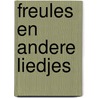 Freules en andere liedjes door Sjoerd Kuyper
