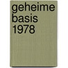 Geheime basis 1978 door Charlier