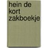 Hein de Kort zakboekje