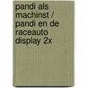 Pandi als machinst / Pandi en de raceauto display 2x by O. Taro