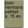Toon Hermans Pakket A, 15 ex. door Toon Hermans