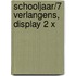 Schooljaar/7 Verlangens, display 2 x