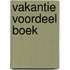 Vakantie voordeel boek