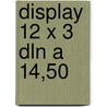 Display 12 x 3 dln a 14,50 by Toon Hermans