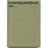 KinderDagverblijfBoek van ... door T. Enneking