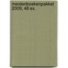 Meidenboekenpakket 2009, 48 ex. door Onbekend