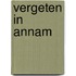 Vergeten in Annam