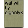 Wat wil hy eigenlyk door Frederic Jannin
