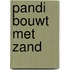 Pandi bouwt met zand