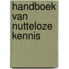 Handboek van nutteloze kennis door H. Haefs