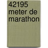 42195 meter de marathon door Wissen