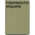 Indonesische etiquette