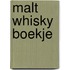 Malt whisky boekje
