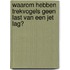 Waarom hebben trekvogels geen last van een jet lag?