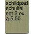 Schildpad Schuifel set 2 ex a 5.50