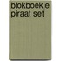 Blokboekje Piraat set