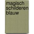 Magisch schilderen blauw