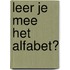 Leer je mee het alfabet?