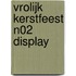 Vrolijk Kerstfeest N02 display