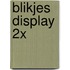 Blikjes display 2x