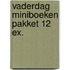 Vaderdag miniboeken pakket 12 ex.