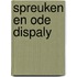 Spreuken en ode dispaly 