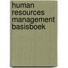 Human resources management basisboek door Onbekend