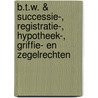 B.T.W. & successie-, registratie-, hypotheek-, griffie- en zegelrechten door P. van Melkebeke