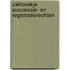 Zakboekje Successie- en registratierechten