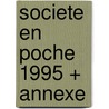Societe en poche 1995 + annexe door Tiest