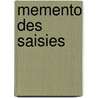 Memento des saisies by V. van Herreweghe