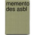 Memento des ASBL