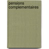 Pensions complementaires door Onbekend