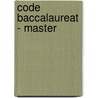 Code baccalaureat - master by Unknown