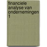 Financiele analyse van ondernemingen 1 door Ooghe