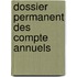 Dossier permanent des compte annuels
