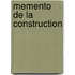 Memento de la construction