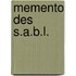 Memento des S.A.B.L.