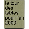 Le tour des tables pour l'an 2000 door J. Schryvers