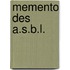 Memento des A.S.B.L.