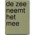 De zee neemt het mee