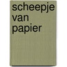 Scheepje van papier door Jos van Manen Pieters
