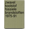 Zwavel koolstof fossiele brandstoffen 1975-91 door Onbekend