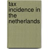 Tax incidence in the netherlands door Onbekend