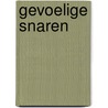 Gevoelige snaren door E.P. van der Veen